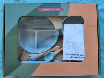 Lot Vaisselle silicone bébé 