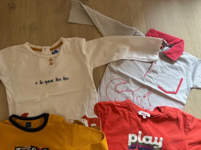 Lot de 7 tee shirt 24 mois - photo numéro 4