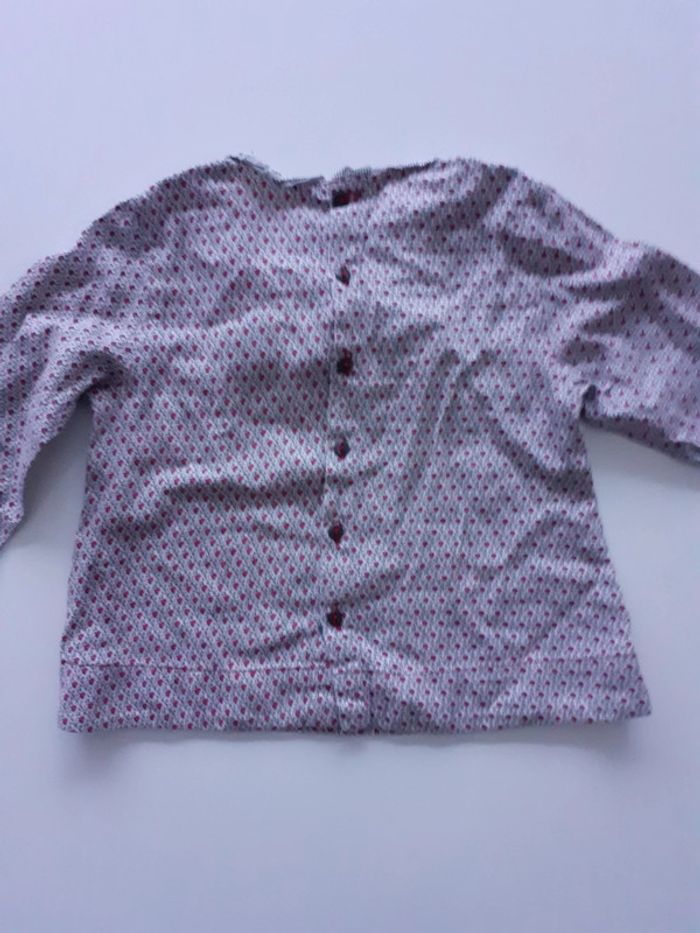 Tee-shirt fille 3 ans Jean Bourget - photo numéro 3