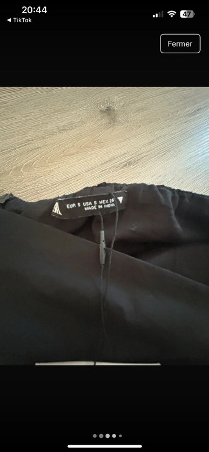 robe noir zara - photo numéro 4