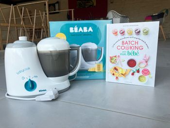 Babycook et livre batch cooking