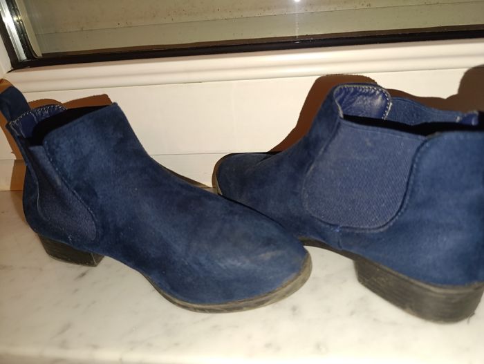 Bottine bleu - photo numéro 2