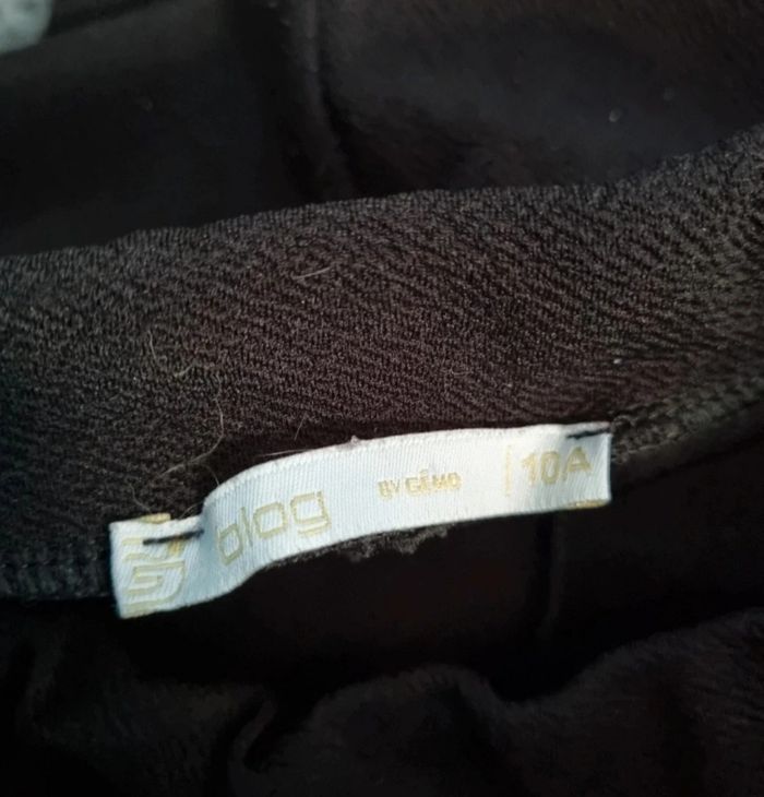 Pantalon noir 10ans - photo numéro 2