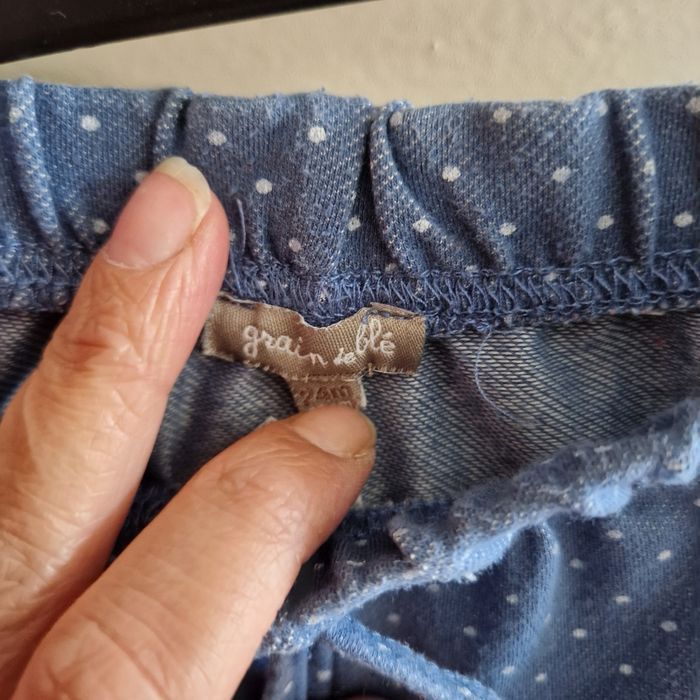 2 ans short bleu marine - photo numéro 2