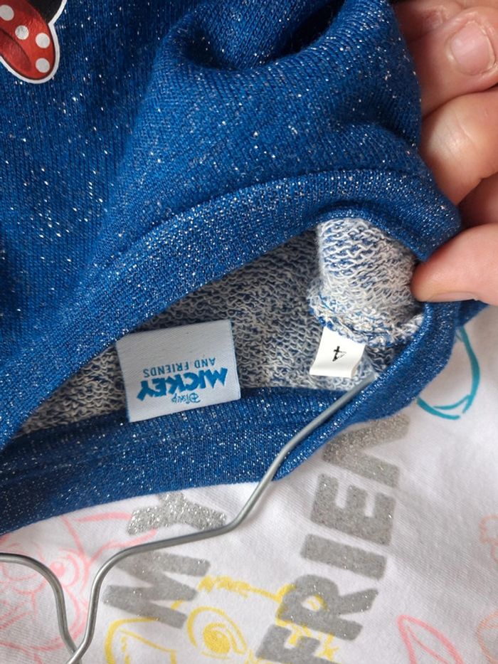 Tee-shirt fille 4 ans disney - photo numéro 2