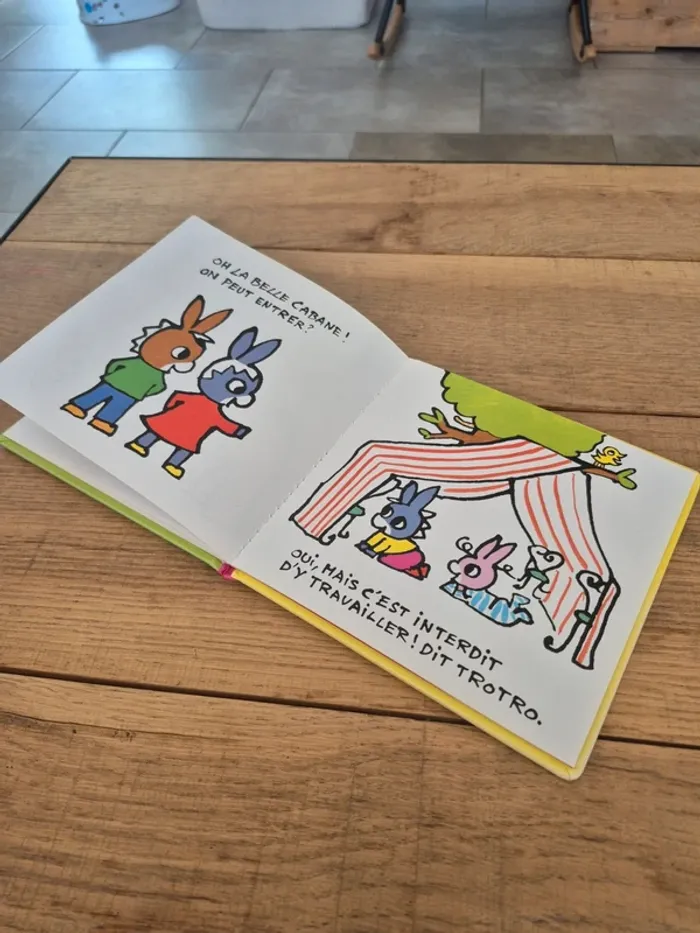 📚 Livre enfant – Trotro et zaza font une cabane 
Éditions Gallimard Jeunesse - photo numéro 9