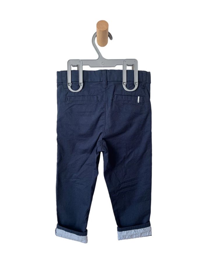 (NEUF) Pantalon bleu marine léger - Okaïdi 23 mois (86cm) - photo numéro 3