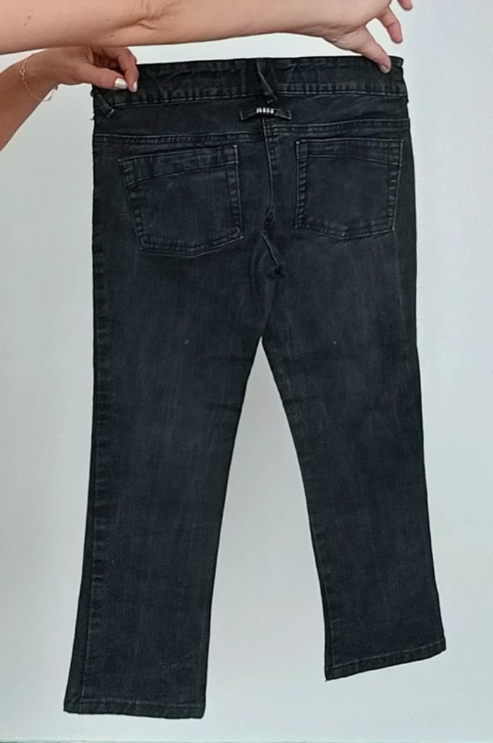 Pantacourt jeans noir 16 ans - photo numéro 2