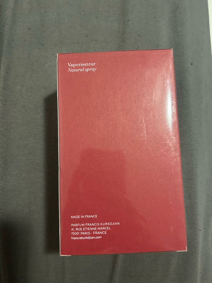 Parfum baccarat rouge MFK - photo numéro 4