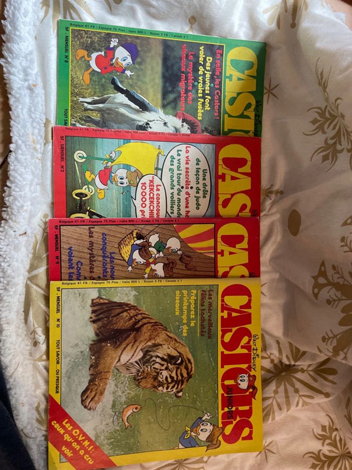 Magazines vintage Castor Junior
