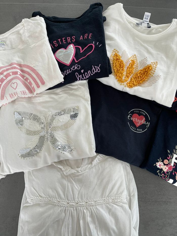 Lot de 10 tee-shirt à longues manches - photo numéro 3