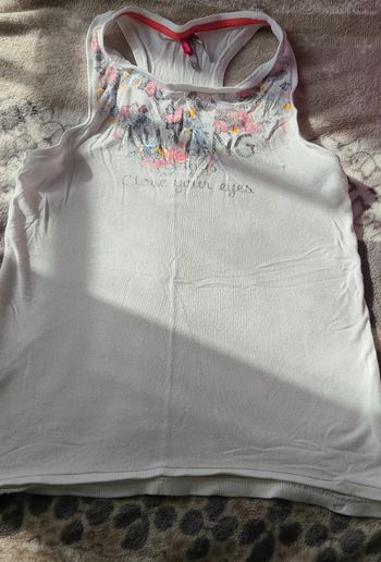 Débardeur t-shirt 8 ans fille orchestra