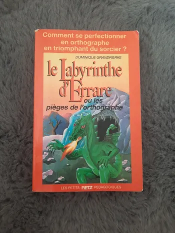 Livre pour apprendre l'orthographe