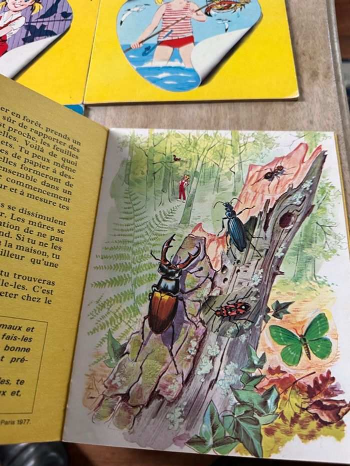 Lot de 4 livres albums autocollants rares Caroline Pierre Probst vintage anciens - photo numéro 6