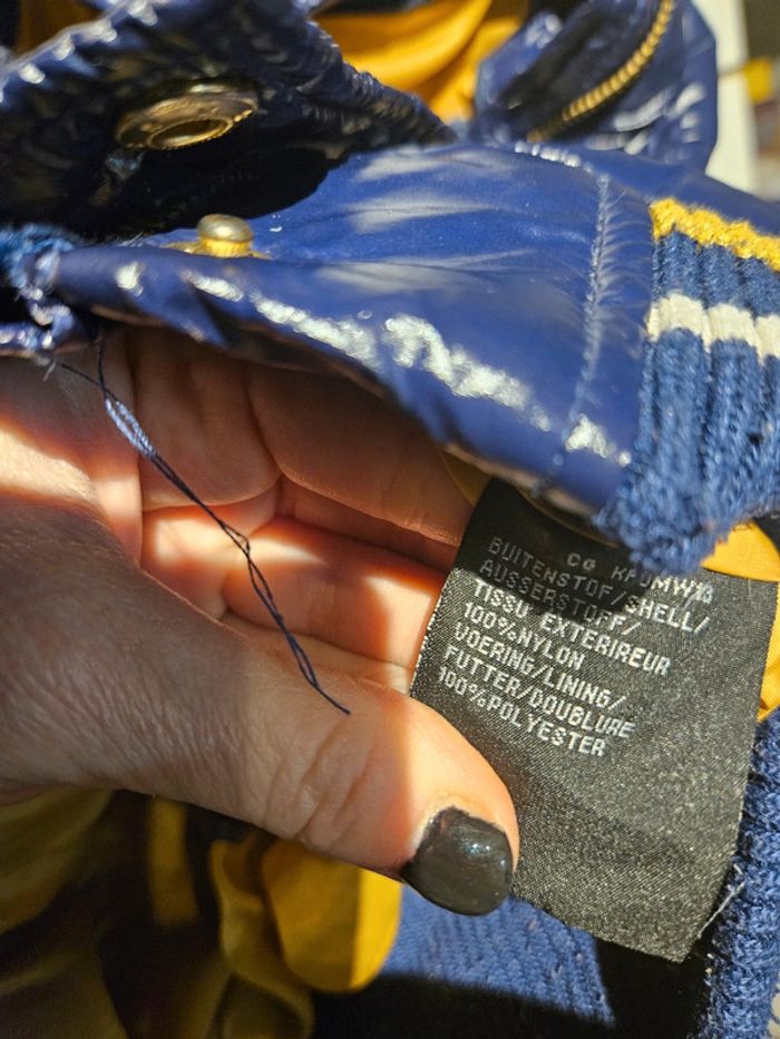 Manteau à capuche bleu foncé Coolcat 146/152 - photo numéro 6