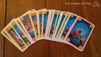 Jeu de cartes pompier Playmobil