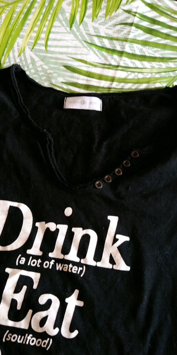 T shirt noir fun drôle - photo numéro 2