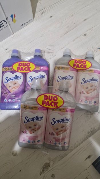 6 souplibes, lot neuf