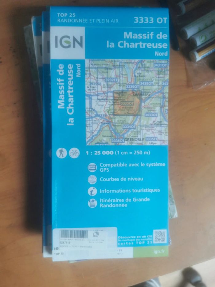 Lot de carte ign - photo numéro 9