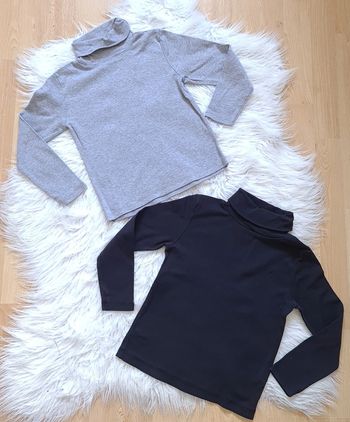 Lot de 2 tee-shirt col roulé taille 5 ans