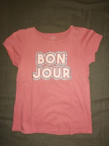 Tee shirt fille 7/8