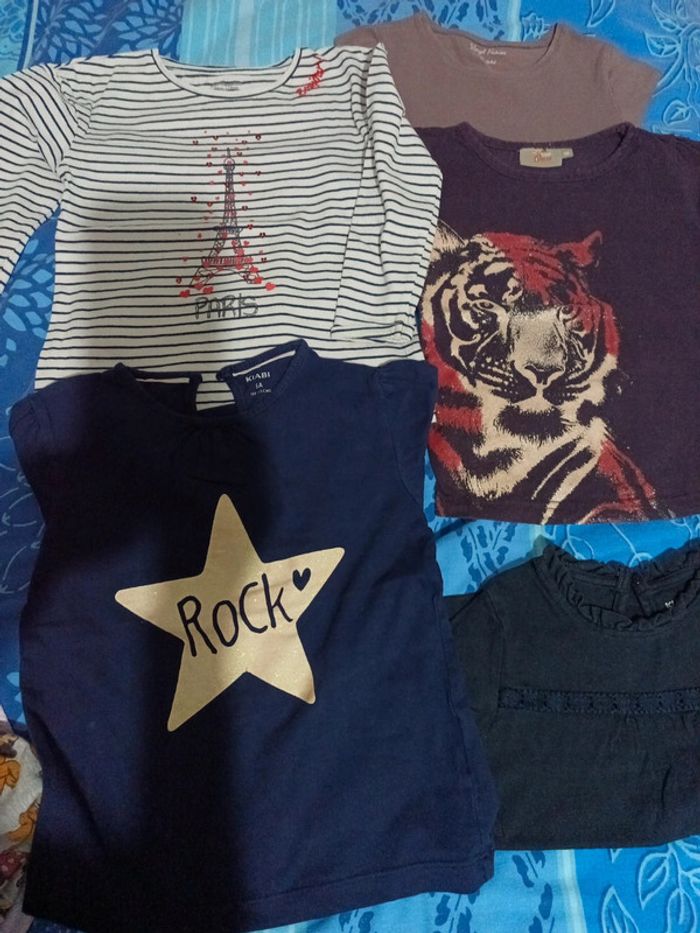 T shirt manches longues 5 ans - photo numéro 2