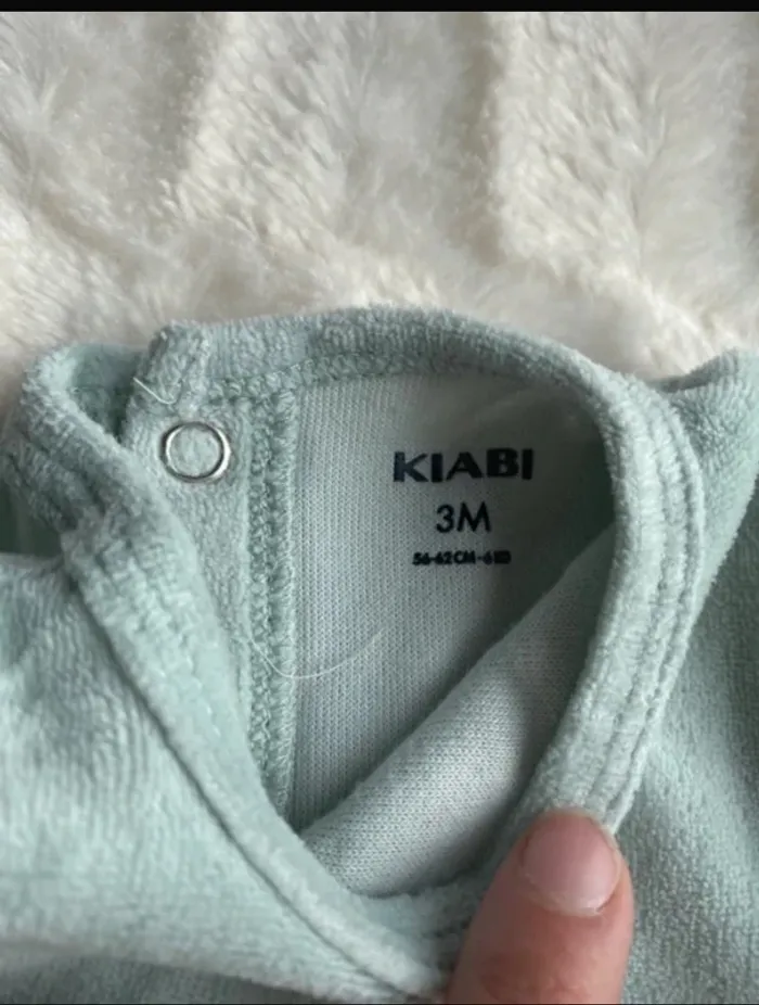 Pyjama velour kiabi - photo numéro 2