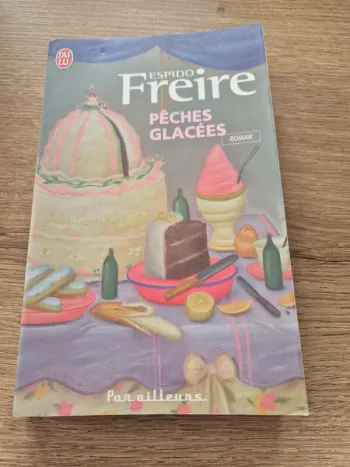 Livre titre Pêches glacées