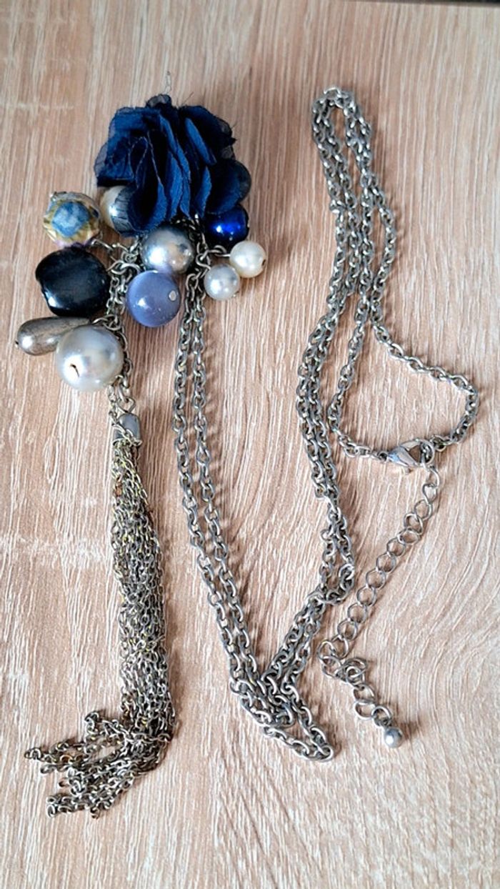 🟡 Long collier fantaisie #alexegbijoux - photo numéro 3