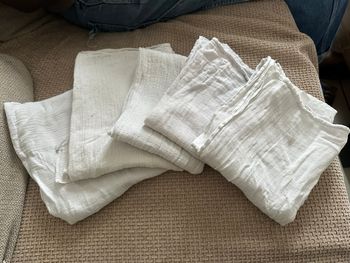 Lot de 5 langes de coton  n°2