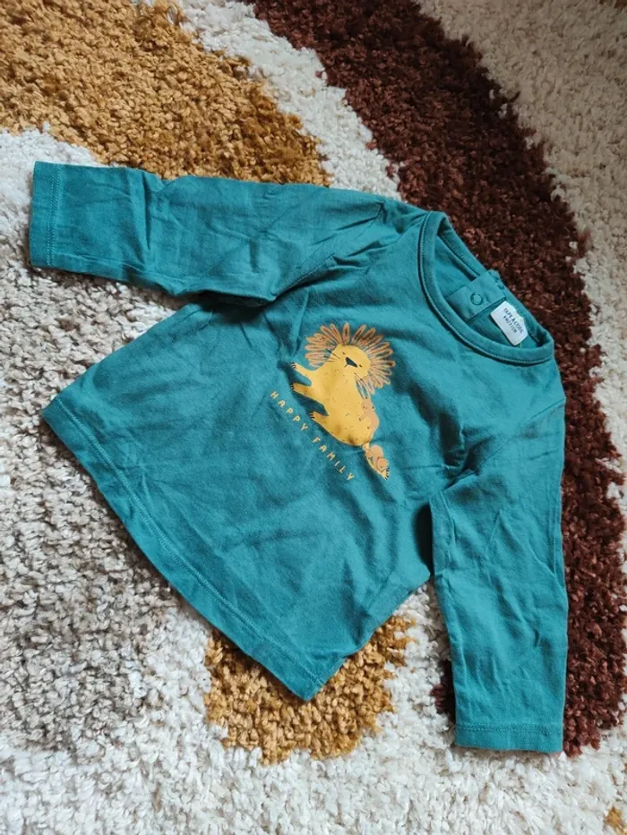Lot 6 t-shirts manches longues et chemises - photo numéro 7