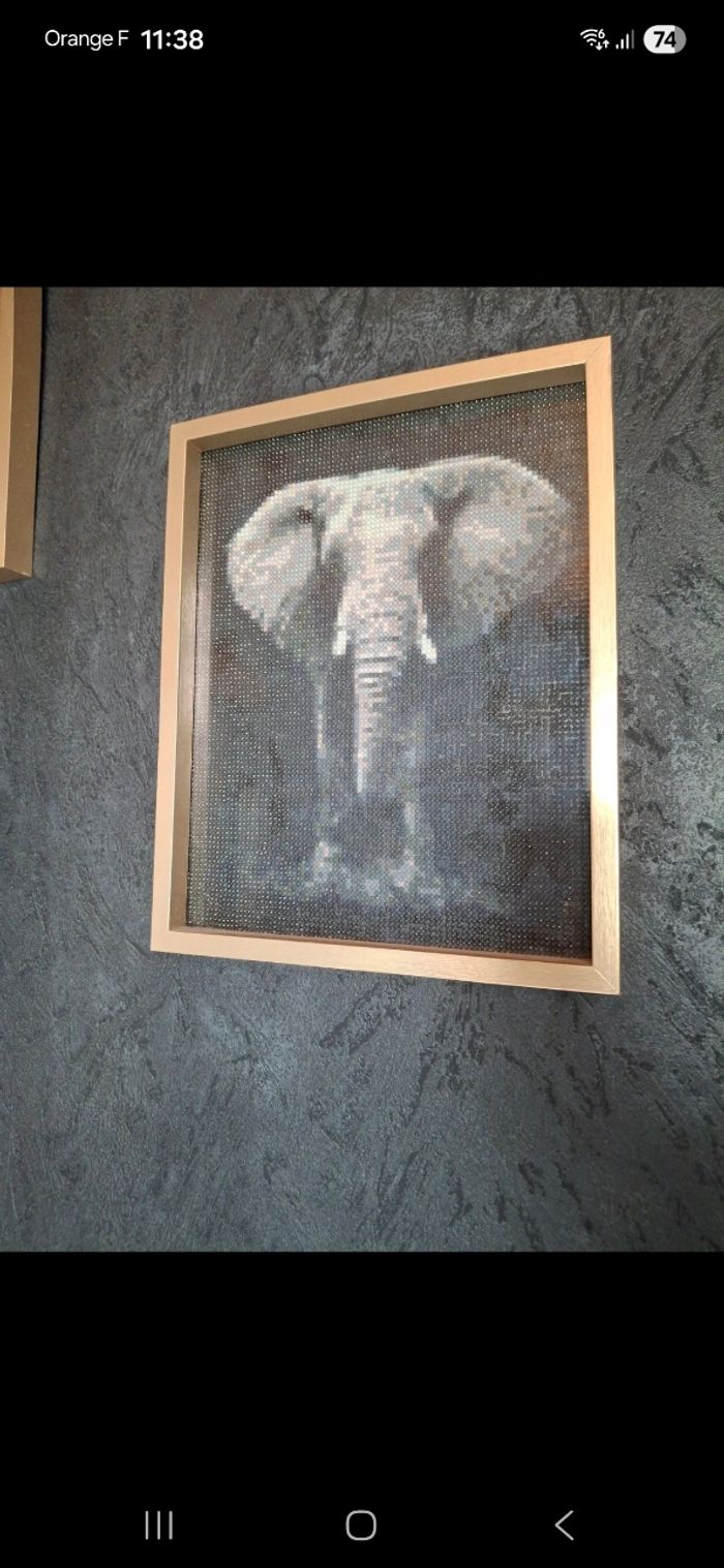 Tableaux diamonds painting