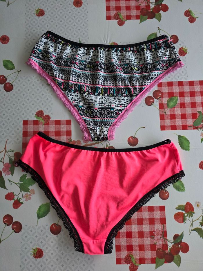 LOTS DE 2 CULOTTES FEMME TAILLE 40 MARQUE FASHION PRIVATE COMPANY - photo numéro 2