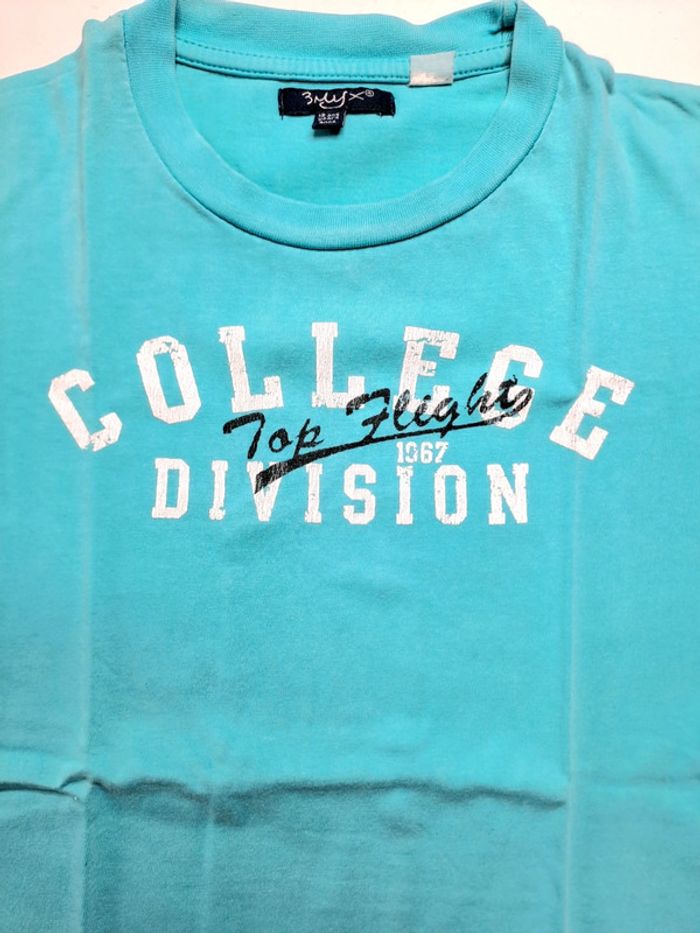 T-shirt bleu ciel 12 ans - photo numéro 2