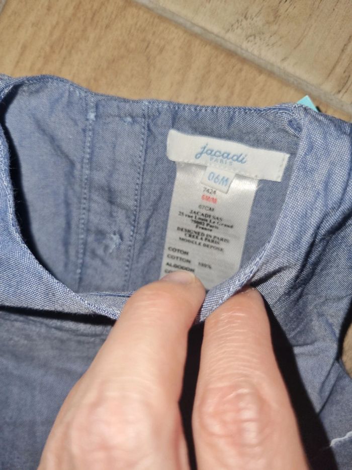 Barboteuse denim Jacadi - photo numéro 2