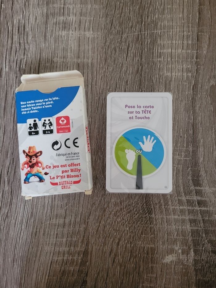 Jeu de carte twister - photo numéro 2