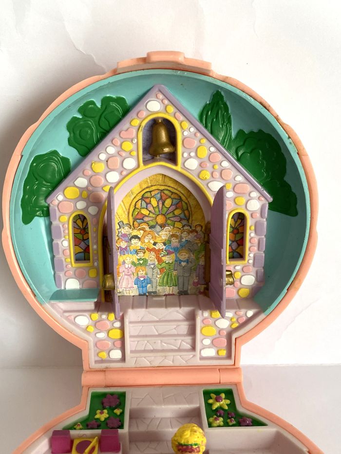 Polly Pocket bluebird le jour du mariage de Nancy 1989 - photo numéro 5