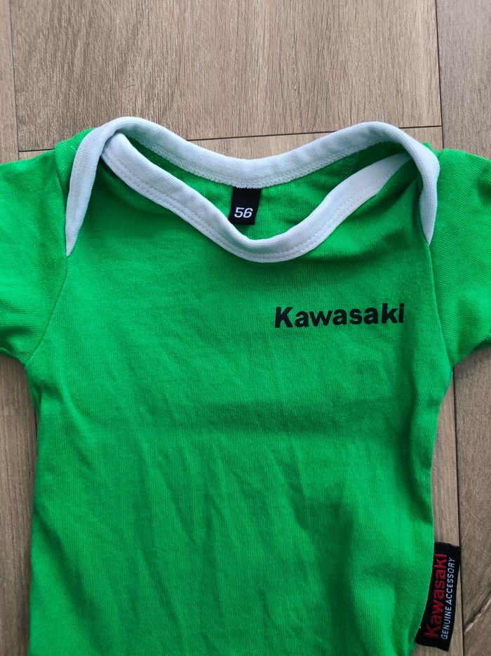 Body bébé garçon Kawasaki 1 mois - photo numéro 3