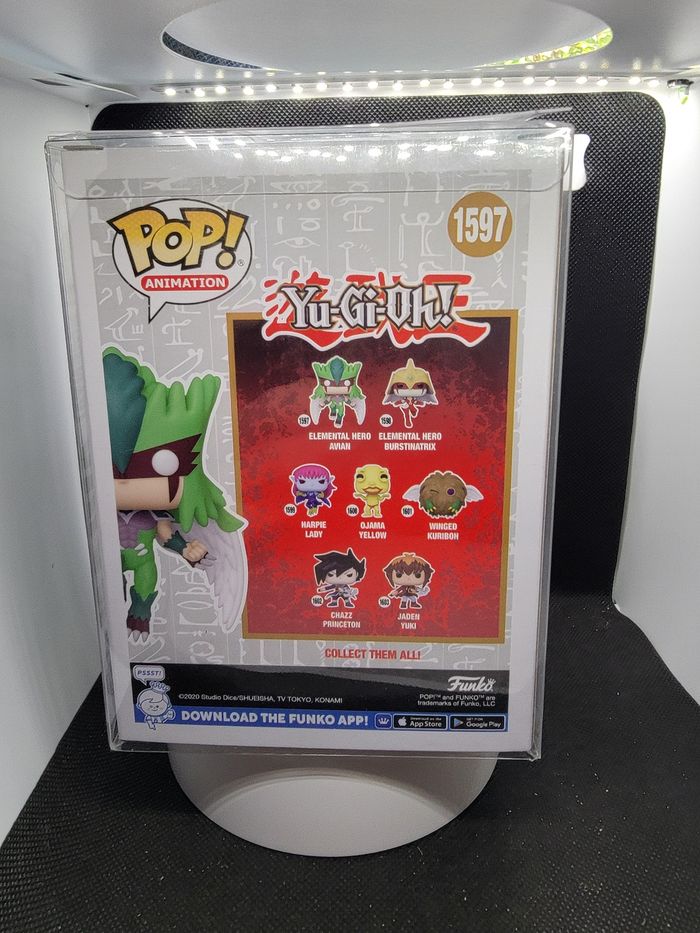 Pop Avian Elemental Hero Yugioh + Protector - photo numéro 3