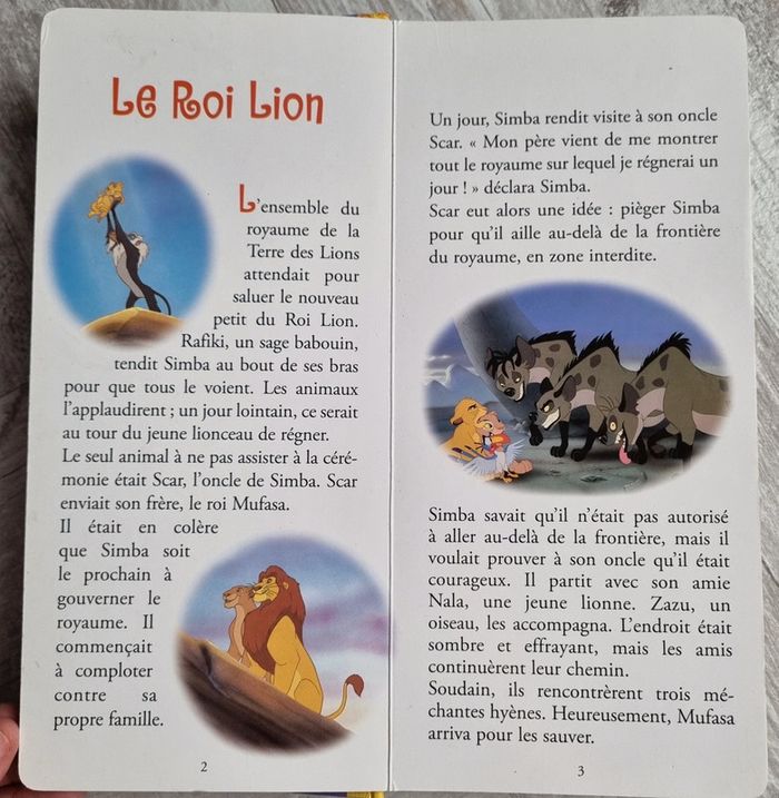 Livre mes grands classiques disney page cartonné - photo numéro 4