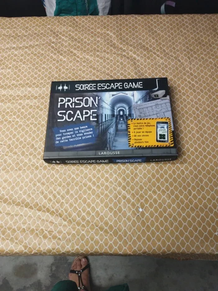 Jeu de société - Escape game - Prison scape - Larousse