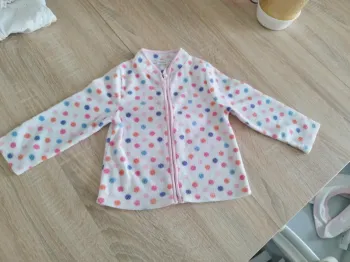 Veste polaire bébé