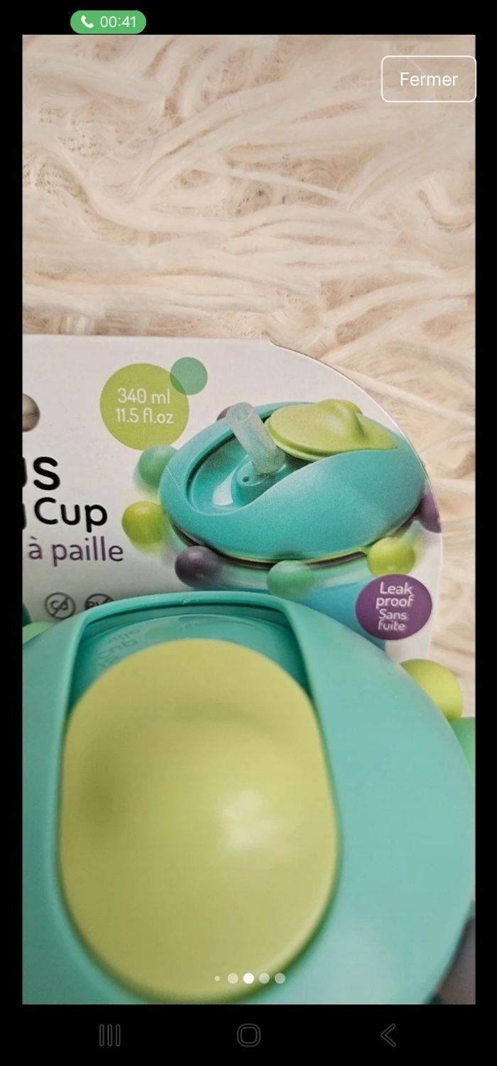 Lot de 2 gourdes anti fuite Melii Neufs - photo numéro 5