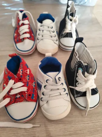 Lot de 3 paires de baskets