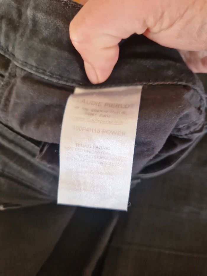 Jeans noir Claudie Pierlot - photo numéro 5