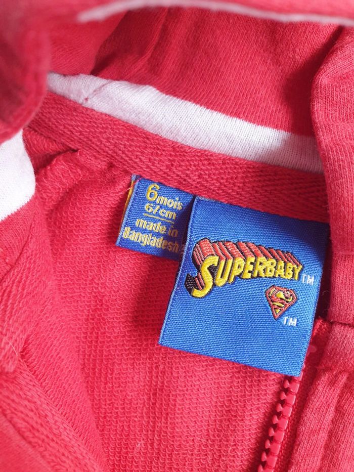 Veste superman 6 mois garçon - photo numéro 2