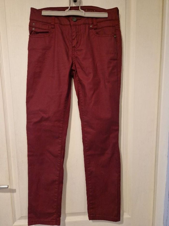 Pantalon toile cirée T36