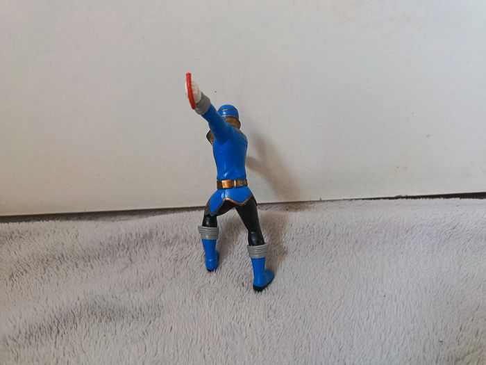 Figurine Power Rangers Super Megaforce - Ranger Bleu (10 cm) - photo numéro 2