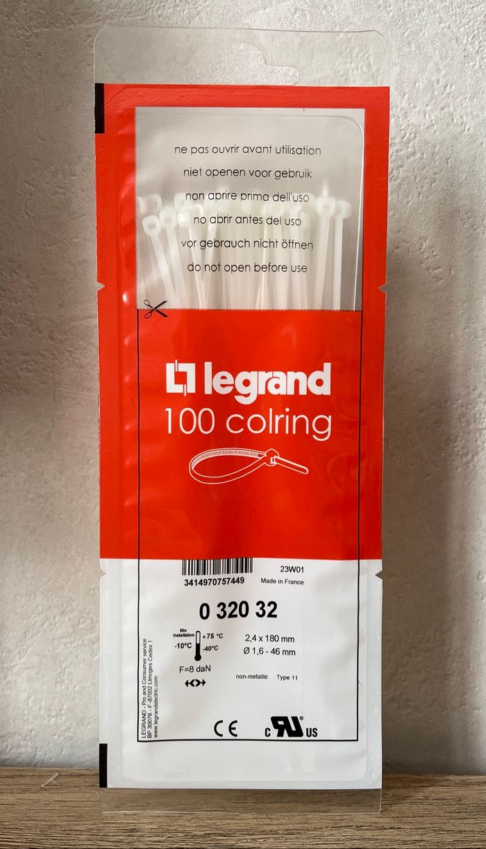 Collier Legrand - Boîte neuve