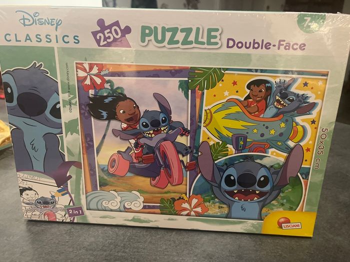 Puzzle sous blister 250 pièces double face